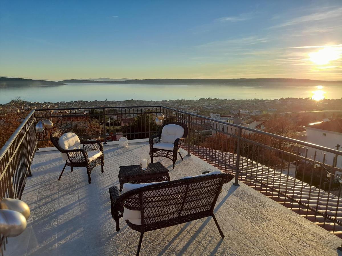 The View Split. Highlight With Roof-Top-Terrace And Pool Kastela Bagian luar foto